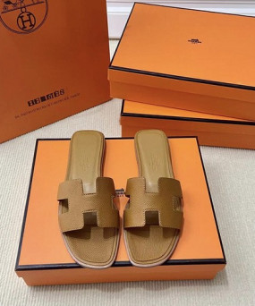 에르메스 올수공 오란 슬리퍼 샌들 앱송 38